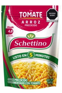 sch arroz precocido tomate 160g frente